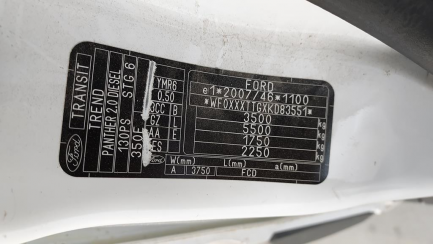 Zdjęcie przedmiotu: Ford Transit 2.0 TDCi E6 3.5t L4 Trend