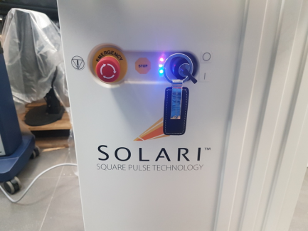 Zdjęcie przedmiotu: SOLARI LUTRONIC IPL SOLARI Rectangular Pulse Technology