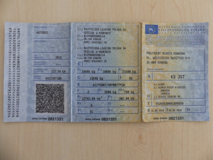 Zdjęcie przedmiotu: SCANIA HIGER TOURING Euro 6