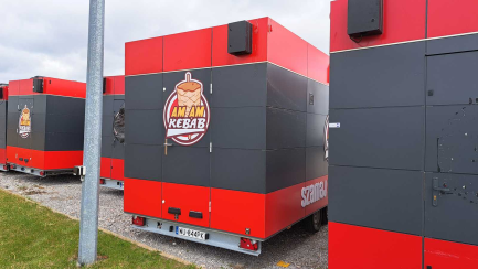 Zdjęcie przedmiotu: PRZYCZEPA GASTRONOMICZNA AM AM KEBAB Niewiad&oacute;w B3500