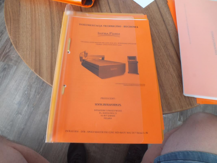 Zdjęcie przedmiotu: CNC MACHINE INFRA FORM SPEED MASTER PRO LINE 3020 46ATC