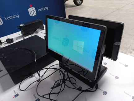 Zdjęcie przedmiotu: IT Equipment Kit (15.6" All-In-One Pos Dual Screen Computer, Cash Drawer, MikroTik, UPS)