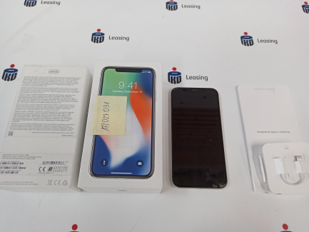 Zdjęcie przedmiotu: Wiosenne obniżki| Prowizja 0% Apple Iphone X 64GB silver smartphone