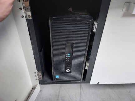 Zdjęcie przedmiotu: The cutter cutter is used in factories specializing in sewing or cutting elements of underwear, toys, footwear, furniture and car upholstery AGMS HY-HC 1707