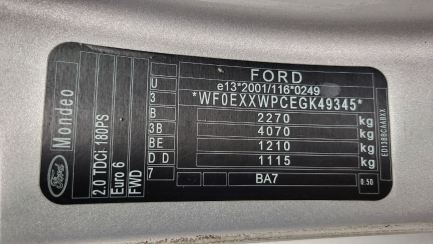 Zdjęcie przedmiotu: Ford Mondeo Titanium 2.0 TDI