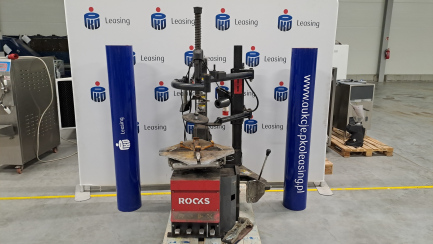 Zdjęcie przedmiotu: ROCKS OK-08.3111 automatic tire changer for passenger cars and vans + Auxiliary arm for handling low-profile and run-flat tires