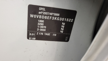 Zdjęcie przedmiotu: Opel Astra 1.6 CDTI Enjoy S&S