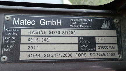 Zdjęcie przedmiotu: VOLVO SD130 DX combination roller