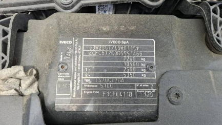 Zdjęcie przedmiotu: Iveco DAILY HI-MATIC E6e 7.2t