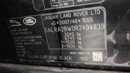 Zdjęcie przedmiotu: LAND ROVER Discovery V 3.0 D300 mHEV R-Dynamic HSE