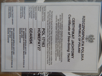 Zdjęcie przedmiotu: Jacht motorowy KEY LARGO 27 EFB