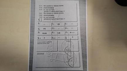 Zdjęcie przedmiotu: Junak M11-125 EU5 Oświadczenie o utracie DR