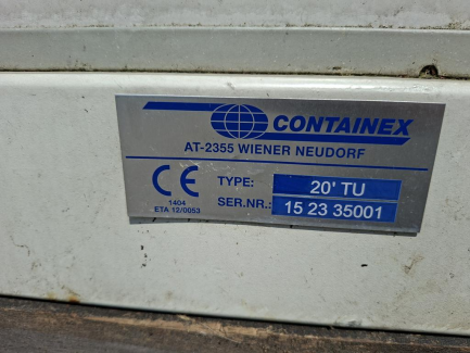 Zdjęcie przedmiotu: Kontener biurowy CONTAINEX 20&rsquo; TU