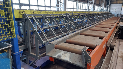 Zdjęcie przedmiotu: Rebar cutting line Shilt Engineering BV (Netherlands) Multibar 300