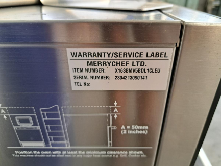 Zdjęcie przedmiotu: Piec konwekcyjno-mikrofalowy MERRYCHEF CONNEX 16