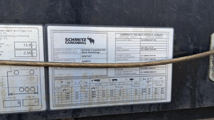 Zdjęcie przedmiotu: SCHMITZ SCS 24 35.0t
