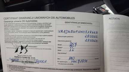 Zdjęcie przedmiotu: DS 7 1.6 PureTech GPF Grand Chic aut