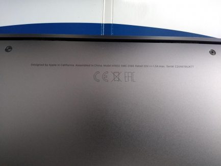 Zdjęcie przedmiotu: Apple MacBook Air / A1932 laptop