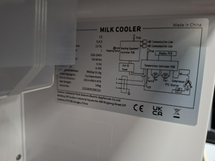 Zdjęcie przedmiotu: Ekspres ciśnieniowy do kawy FRESCO X580C + Lodówka MILK COOLER C5