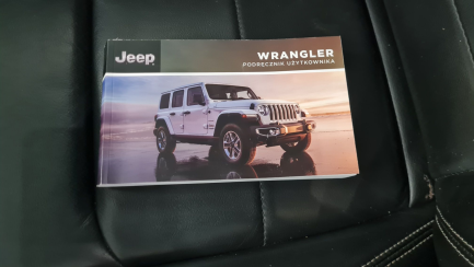 Zdjęcie przedmiotu: Jeep Wrangler Unlimited GME 2.0 Turbo Sahara aut Oświadczenie o utracie DR