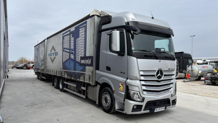 Zdjęcie przedmiotu: Mercedes-benz Actros + PLANDEX PTL-1800 18.0t
