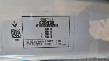 Zdjęcie przedmiotu: RENAULT/DPR MASTER FWD 2.3 dCi E6 3.5t L3H1 Extra S&S+E