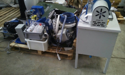 Amber processing equipment