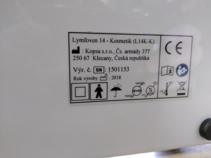 Zdjęcie przedmiotu: Beauty device for massage Lymfoven 14 double Lymph drainage - Kosmetik