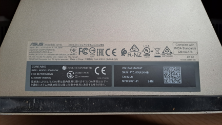Zdjęcie przedmiotu: ASUS V241EAK-BA084T 23,8"FHD /i5-1135G7/8GB/SSD256GB/IrisXe/W10