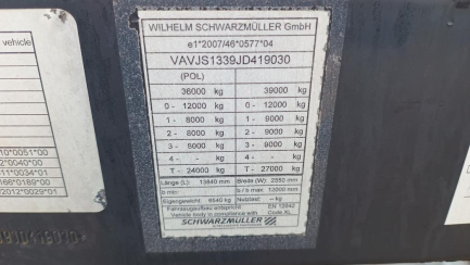 Zdjęcie przedmiotu: SCHWARZM&Uuml;LLER J-SERIE 36.0t