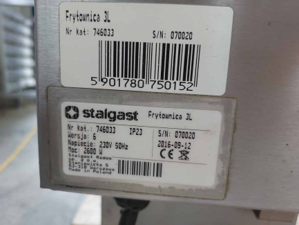 Zdjęcie przedmiotu: PROMOTION GASTRONOMY Set of gastronomic equipment (SW-1S kitchen scale, FCM 786100 spiral mixer, Chopper, Unox Cheftop convection steam oven with a hood, Mijar King E water softener, Stalgast IP2 fryer, Ma-Ga TC123 meat grinder)