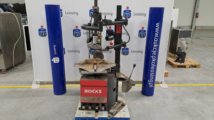 ROCKS OK-08.3111 automatic tire changer for passenger cars and vans + Auxiliary arm for handling low-profile and run-flat tires