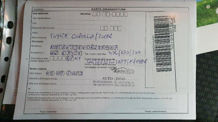 Zdjęcie przedmiotu: Toyota Corolla 1.6 Comfort + LPG