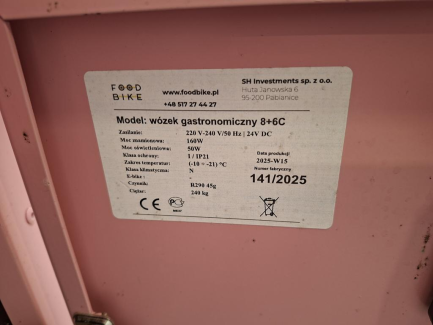 Zdjęcie przedmiotu: Візок для морозива FoodBIKE 8+6C