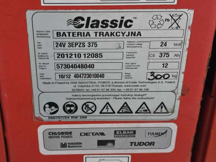 Zdjęcie przedmiotu: Linde L14 electric pallet truck