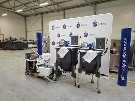 Zdjęcie przedmiotu: Urządzenia do przetw&oacute;rstwa tworzyw sztucznych firmy SHINI