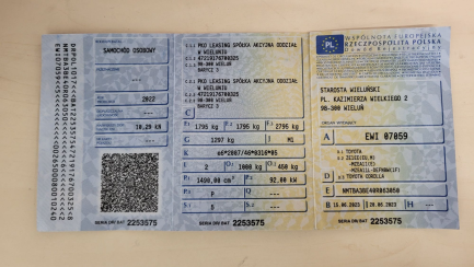 Zdjęcie przedmiotu: Toyota Corolla 1.5 Comfort