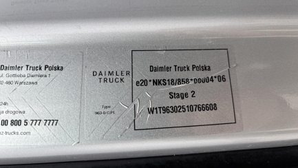 Zdjęcie przedmiotu: Mercedes-benz Actros + PLANDEX PTL-1800 18.0t