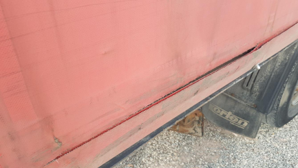 Zdjęcie przedmiotu: ORTEN AG18T Przyczepa skrzyniowa i kurtynowa z osiami centralnymi