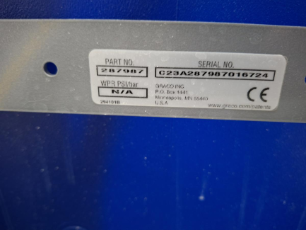 Zdjęcie przedmiotu: Agregat malarsko-szpachlarski GRACO MARK V STANDARD + Zbiornik na materiał GRACO 287987