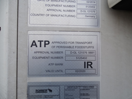 Zdjęcie przedmiotu: SCHMITZ CARGOBULL SCB*S3B Refrigerator