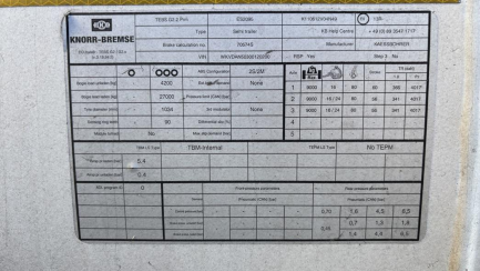 Zdjęcie przedmiotu: KASSBOHRER STB 35.0t TANKAUFLIEGER Tanker