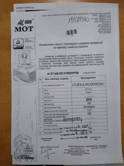 Zdjęcie przedmiotu: Junak M11