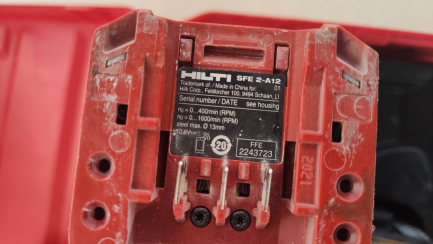 Zdjęcie przedmiotu: Акумуляторний дриль-шуруповерт Hilti SFE 2-A12