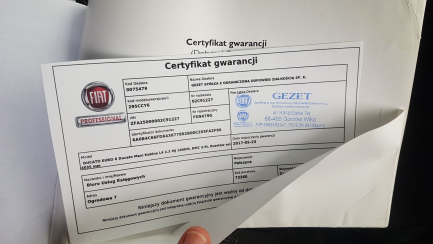 Zdjęcie przedmiotu: Fiat Ducato Maxi MultiJet Power Euro 6 2287ccm - 177HP