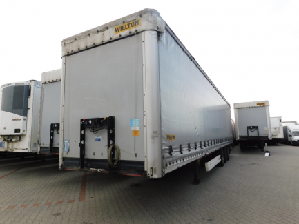 Zdjęcie przedmiotu: AUCTION OF THE DAY WIELTON NS3K Curtain trailer
