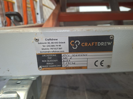 Zdjęcie przedmiotu: Столярне обладнання (візки та транспортні столи) від CRAFTDREW