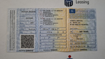 Zdjęcie przedmiotu: PRZYCZEPA GASTRONOMICZNA