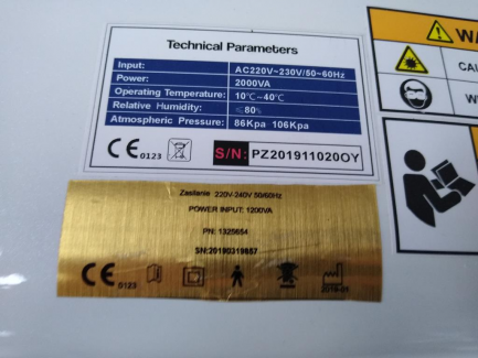 Zdjęcie przedmiotu: Beauty Planet Aragon plus cosmetic device 755nm 808nm 1064nm