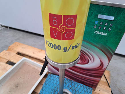 Zdjęcie przedmiotu: Emulsyfikator BOVO Tornado 1.0 Basic – profesjonalny mikser stosowany głównie w pracowniach lodziarskich i cukierniczych